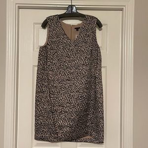 New with Tags !!! Never been worn ! Ann Taylor Leopard Dress , Size Large Pettit